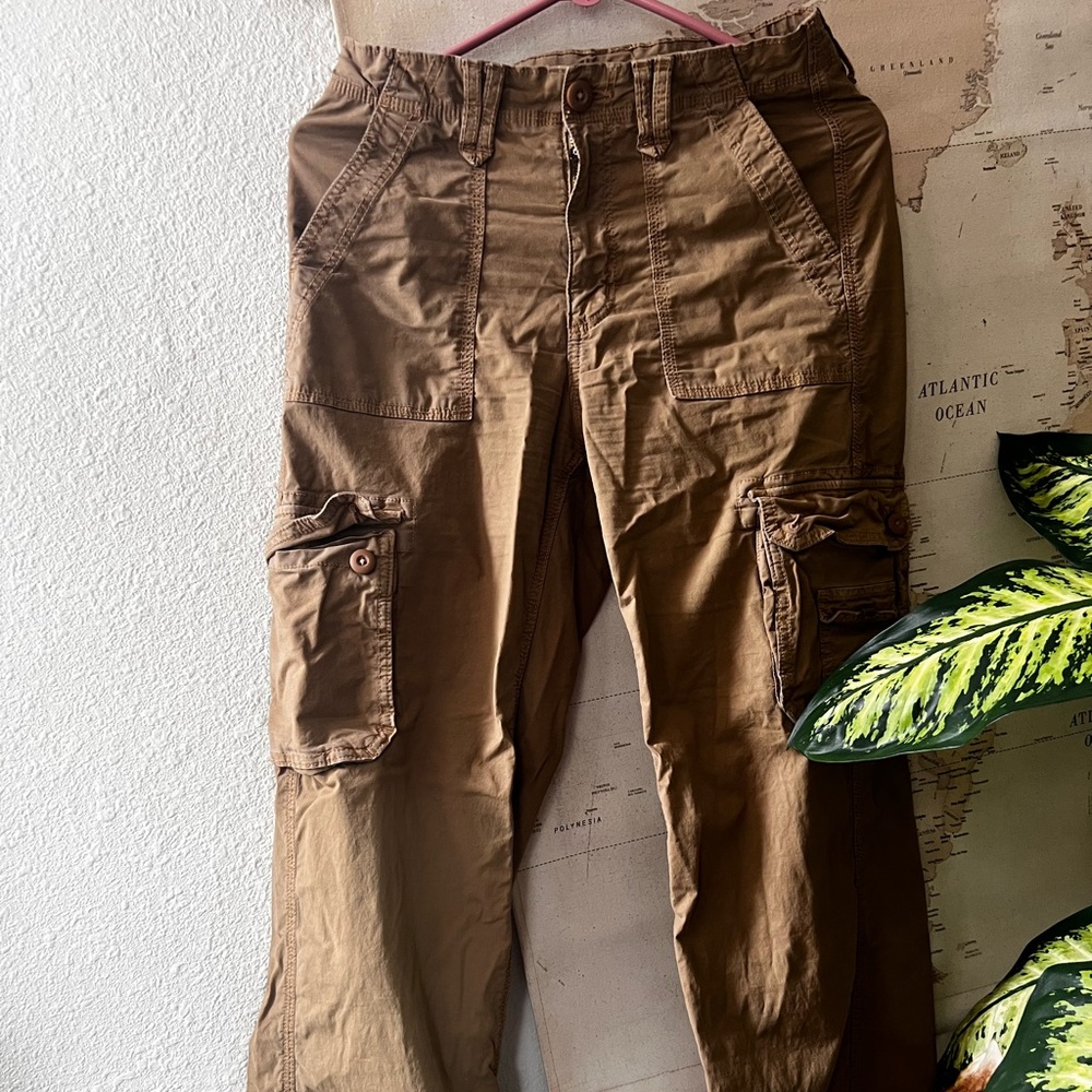 Men's Brown Cargo Pants